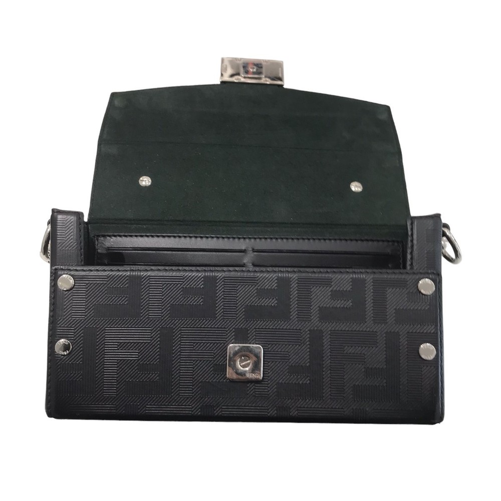 Fendi Bucket Soft Trunk Zucca Pattern Black - image 8